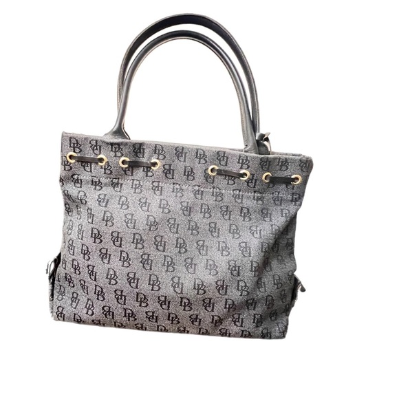Dooney & Bourke Handbags - Dooney & Bourke Denim Signature Satchel